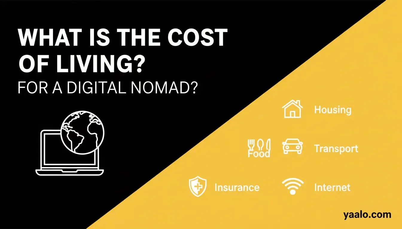 Cost of living for digital nomad