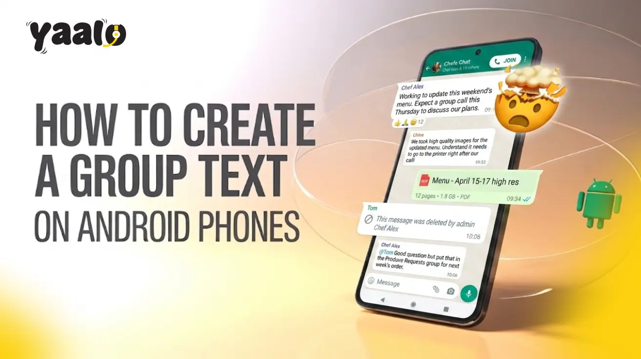 How to Create a Group Text on Android Phones?