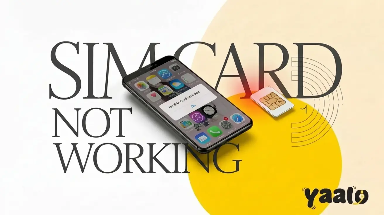 SIM Card Not Working? Here's How to Actually Fix It